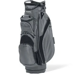 BagBoy Chiller Cart Bag -Callaway Irons Golf Shop bagboy 2024 chiller cart bag charcoal black white itempicture