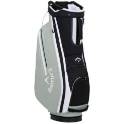 Callaway 2023 Chev 14 Cart Bag -Callaway Irons Golf Shop callaway 2023 chev 14 cart bag black white sage 2 itempicture