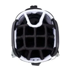 Callaway 2023 Chev 14 Cart Bag -Callaway Irons Golf Shop callaway 2023 chev 14 cart bag black white sage top itempicture