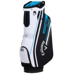 Callaway 2023 Chev 14 Cart Bag -Callaway Irons Golf Shop callaway 2023 chev 14 cart bag white black cyan itempicture