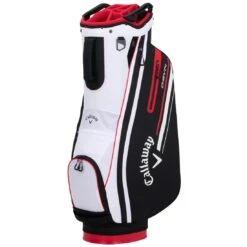 Callaway 2023 Chev 14 Cart Bag -Callaway Irons Golf Shop callaway 2023 chev 14 cart bag white black fire itempicture