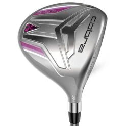 Cobra Women's Fly-XL Complete Set Silver/Plum W/ Cart Bag -Callaway Irons Golf Shop cobra womens fly xl set silver plum fairway