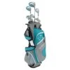 Tour Edge Women's Lady Edge Starter Set -Callaway Irons Golf Shop golf package sets tour edge womens lady edge starter set turquoise stand bag itempicture