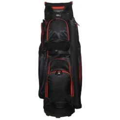 RJ Sports Mission Cart Bag -Callaway Irons Golf Shop rj sports mission cart bag black red front itempicture
