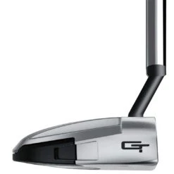 TaylorMade Spider GT Rollback Silver/Black Putter -Callaway Irons Golf Shop taylormade spider gt rollback silver black small slant putter toe itempicture