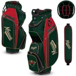 Team Effort NHL Bucket III Cooler Cart Bag 11 Team Effort NHL Bucket III Cooler Cart Bag -Callaway Irons Golf Shop team effort nhl bucket 3 cooler cart bag minnesota wild itempicture