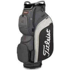 Titleist Cart 15 Cart Bag 12 Titleist Cart 15 Cart Bag -Callaway Irons Golf Shop titleist 2022 cart 15 cart bag charcoal black grey itempicture