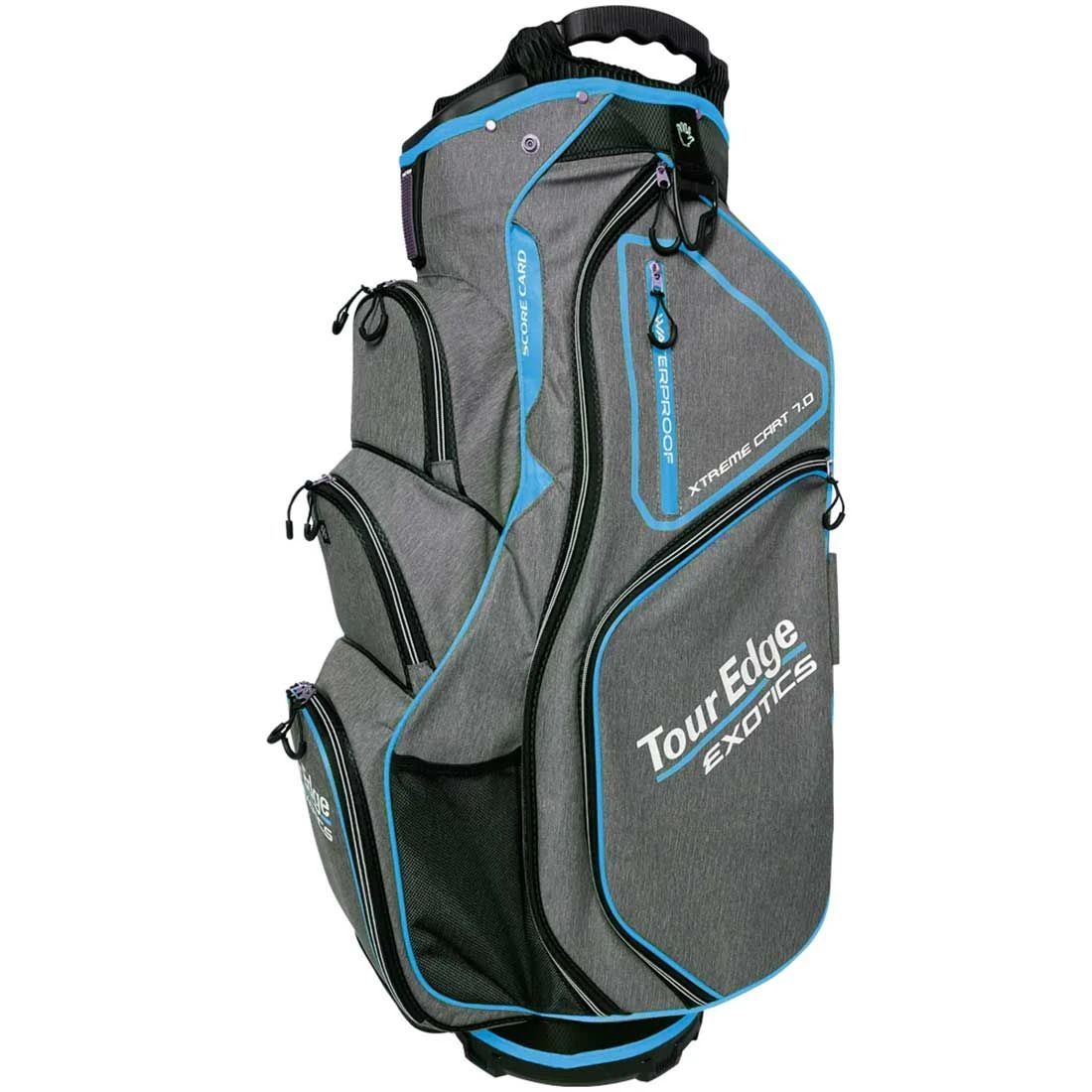Tour Edge Women's Exotics Xtreme 7.0 Cart Bag 3 Tour Edge Women's Exotics Xtreme 7.0 Cart Bag